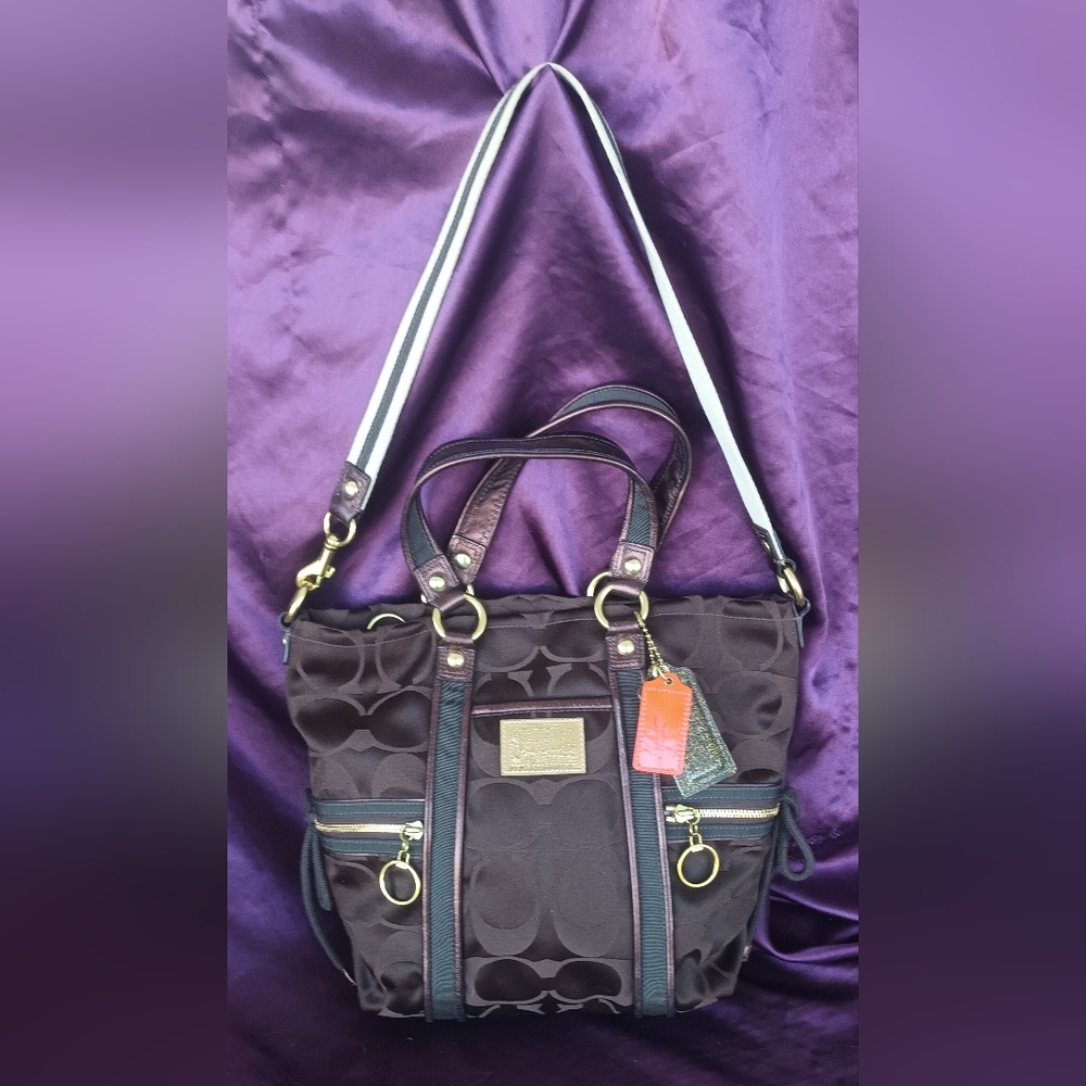 Coach Poppy Bag 🤎Dark Chocolate Brown